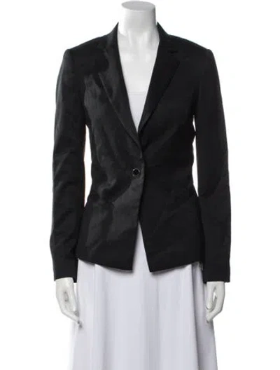 Pre-owned Ted Baker Wool Blazer In Black