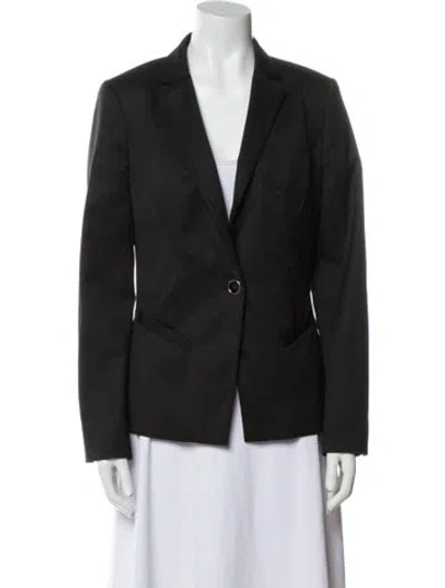 Pre-owned Ted Baker Wool Blazer In Black