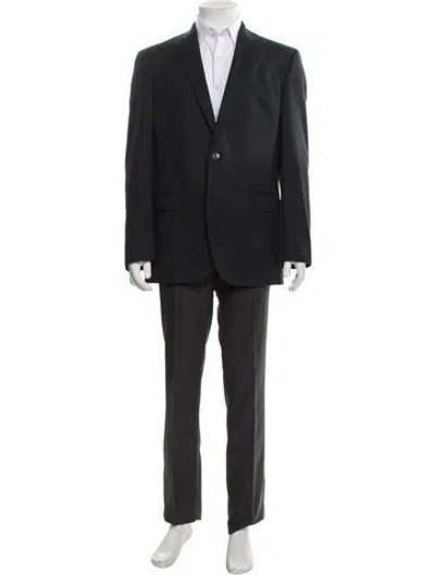 Pre-owned Ted Baker Wool Blazer In Black