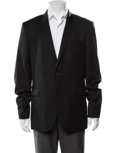 Pre-owned Ted Baker Wool Blazer In Black