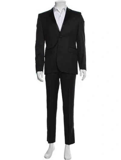 Pre-owned Ted Baker Wool Blazer In Black