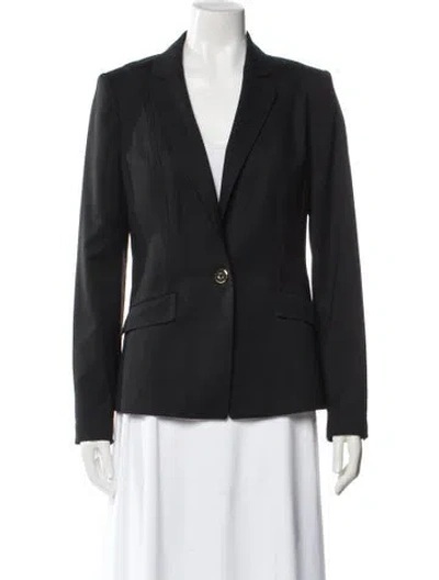 Pre-owned Ted Baker Wool Blazer In Gray