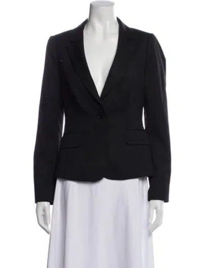 Pre-owned Ted Baker Wool Blazer In Gray
