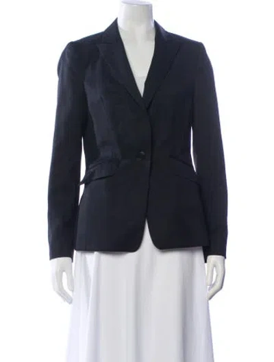 Pre-owned Ted Baker Wool Blazer In Gray