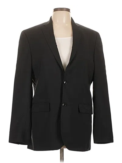 Pre-owned Ted Baker Wool Blazer Jacket In Black