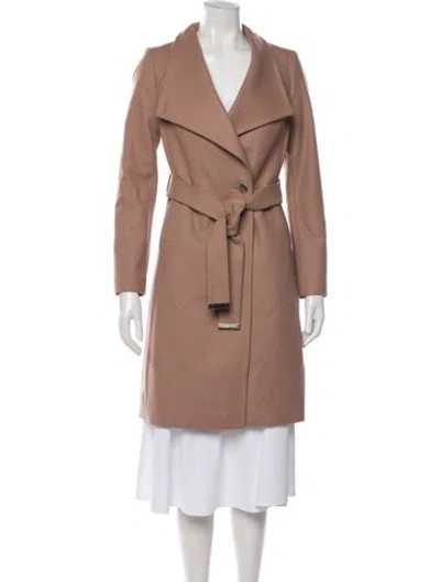Pre-owned Ted Baker Wool Coat In Brown