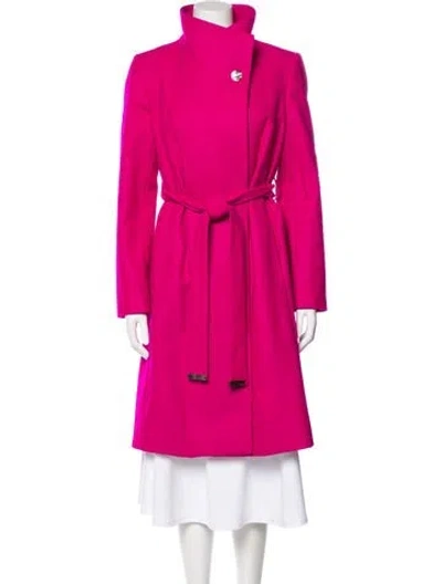 Pre-owned Ted Baker Wool Coat In Multi