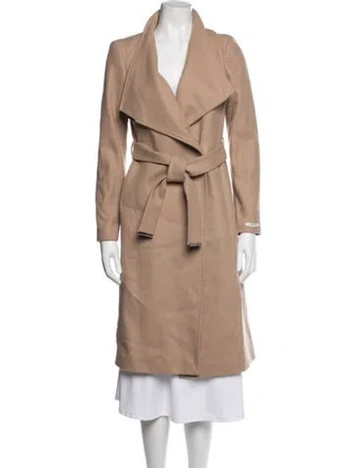 Pre-owned Ted Baker Wool Coat In Neutrals