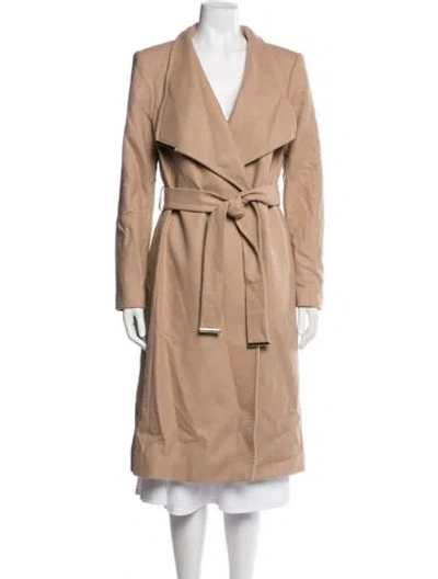 Pre-owned Ted Baker Wool Coat In Neutrals