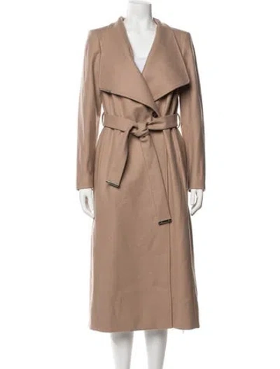 Pre-owned Ted Baker Wool Coat In Neutrals