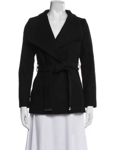 Pre-owned Ted Baker Wool Jacket In Black