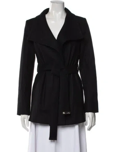 Pre-owned Ted Baker Wool Jacket In Black