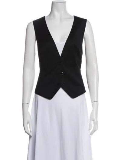 Pre-owned Ted Baker Wool Jacket In Black