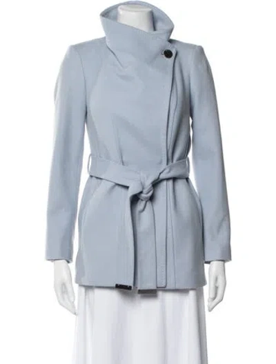 Pre-owned Ted Baker Wool Jacket In Blue