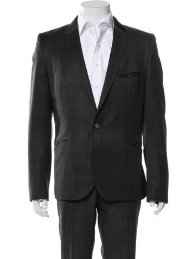 Pre-owned Ted Baker Wool Jacket In Blue