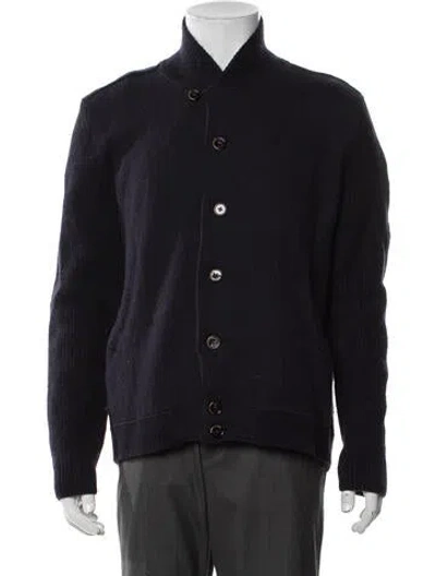 Pre-owned Ted Baker Wool Jacket In Blue