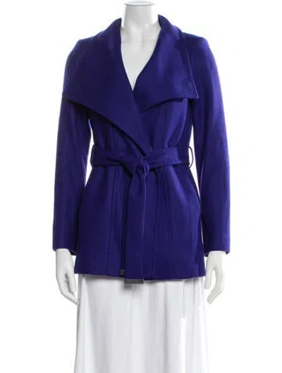 Pre-owned Ted Baker Wool Jacket In Blue