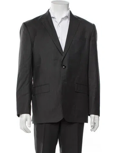 Pre-owned Ted Baker Wool Jacket In Gray