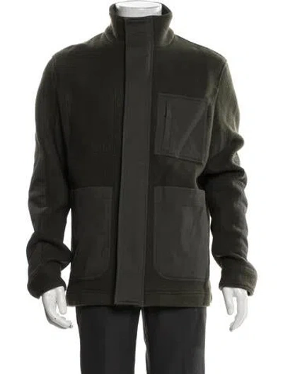 Pre-owned Ted Baker Wool Jacket In Green