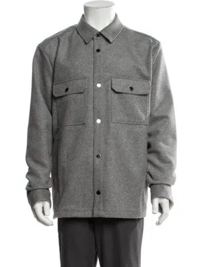 Pre-owned Ted Baker Wool Jacket In Grey