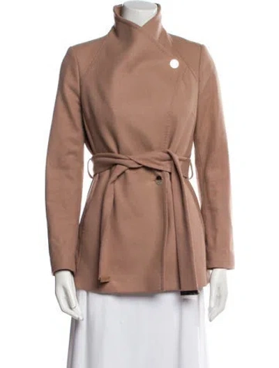 Pre-owned Ted Baker Wool Jacket In Neutral