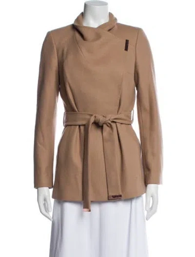 Pre-owned Ted Baker Wool Jacket In Pink