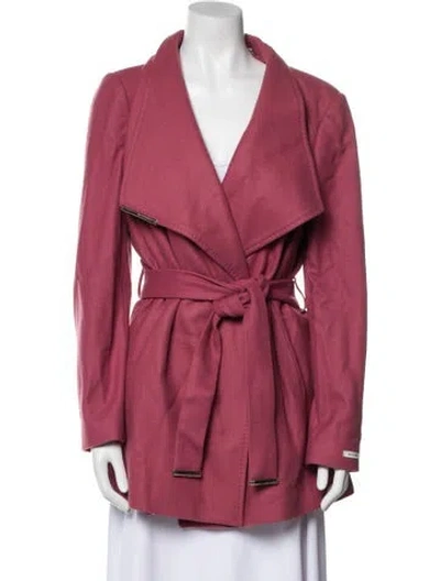 Pre-owned Ted Baker Wool Jacket In Pink