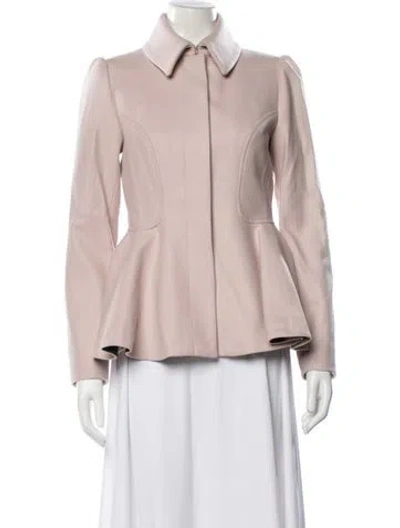 Pre-owned Ted Baker Wool Jacket In Pink