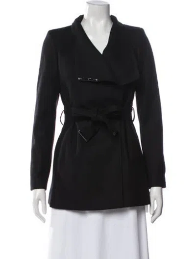 Pre-owned Ted Baker Wool Jacket W/ Tags In Black