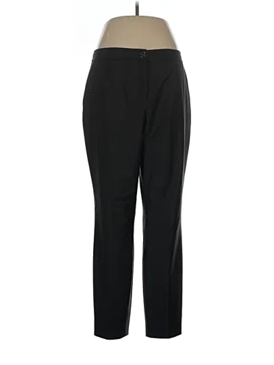 Pre-owned Ted Baker Wool Pants In Black