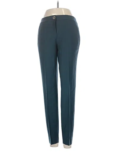 Pre-owned Ted Baker Wool Pants In Blue