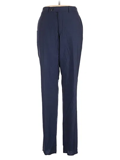 Ted Baker Wool Pants In Blue