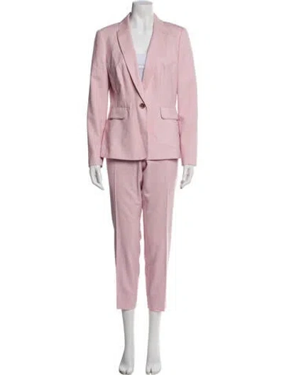 Pre-owned Ted Baker Wool Pantsuit In Pink