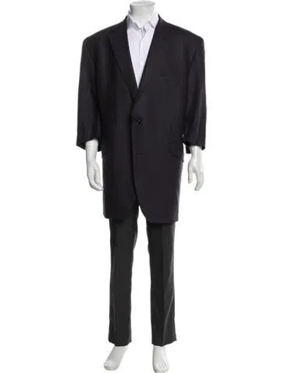Pre-owned Ted Baker Wool Patterned Blazer In Multicolor
