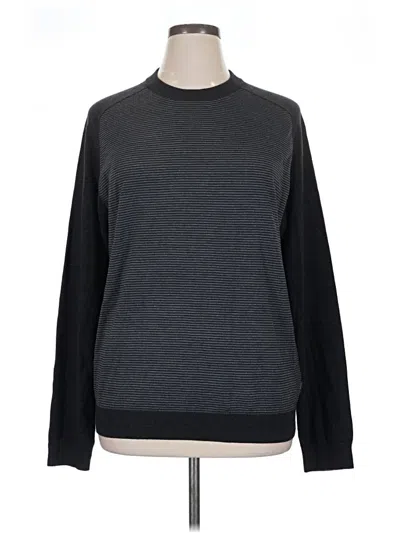Pre-owned Ted Baker Wool Pullover Sweater In Gray