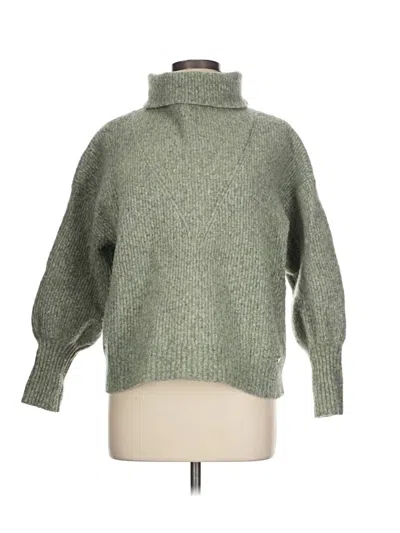 Pre-owned Ted Baker Wool Pullover Sweater In Green