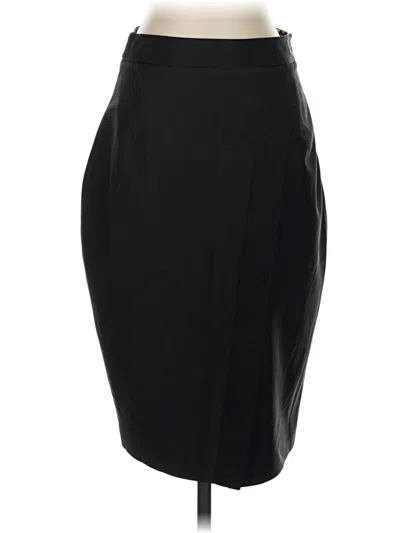 Pre-owned Ted Baker Wool Skirt In Black