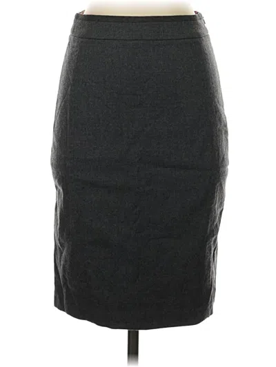 Pre-owned Ted Baker Wool Skirt In Gray