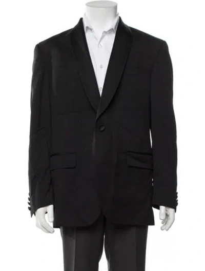 Pre-owned Ted Baker Wool Two-piece Blazer In Black