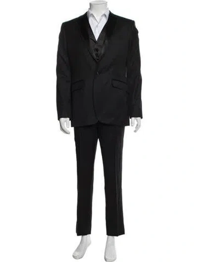Pre-owned Ted Baker Wool Two-piece Suit In Black