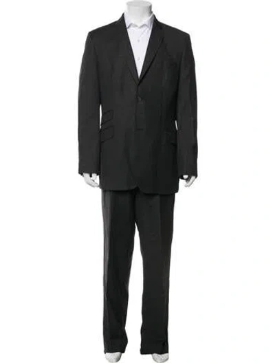 Pre-owned Ted Baker Wool Two-piece Suit In Black