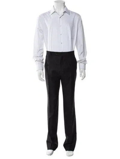 Pre-owned Ted Baker Wool Two-piece Suit Vest In Black