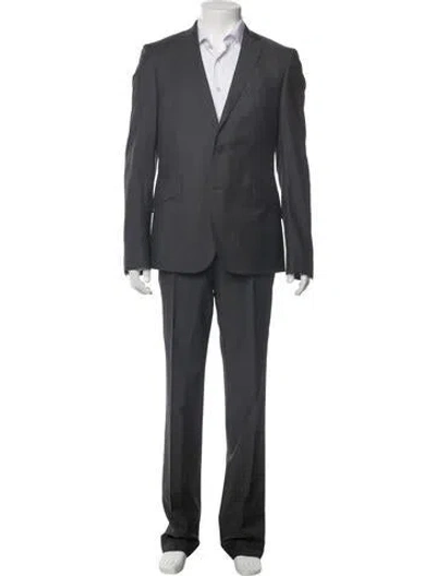 Pre-owned Ted Baker Wool Two-piece Suit Vest In White