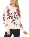 Ted Baker 3-d Rose Jacquard Sweater In Multi
