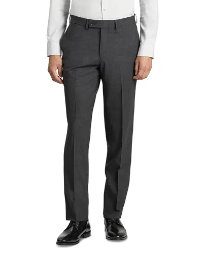 Ted Baker Wright Bengaline Modern Fit Suit Pants In Gray