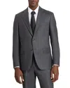 Ted Baker Wright Birdseye Modern Fit Suit Jacket In Gray