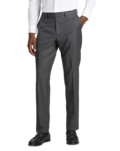 Ted Baker Wright Birdseye Modern Fit Suit Pants In Gray