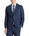 Ted Baker Wright Plaid Modern Fit Suit Jacket In Blue