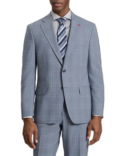 Ted Baker Wright Plaid Modern Fit Suit Jacket In Blue