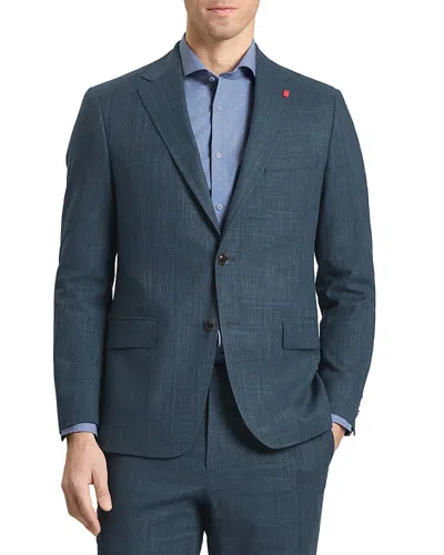 Ted Baker Wright Plaid Modern Fit Suit Jacket In Blue